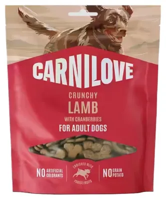 Image de Carnilove Dog Snack Crunchy Lamb with Cranberries 200g