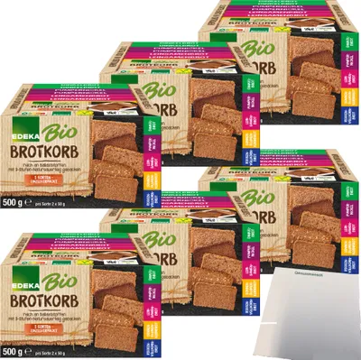 Produktbild von Edeka Brotkorb 6er Pack (6x500g Packung) + usy Block