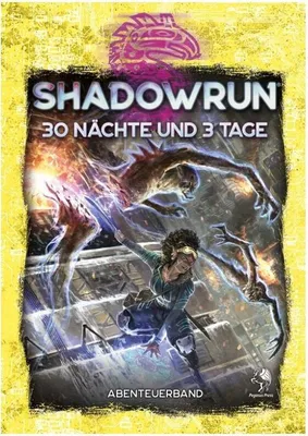 Immagine prodotto di Shadowrun: 30 Nächte und 3 Tage (Hardcover)
