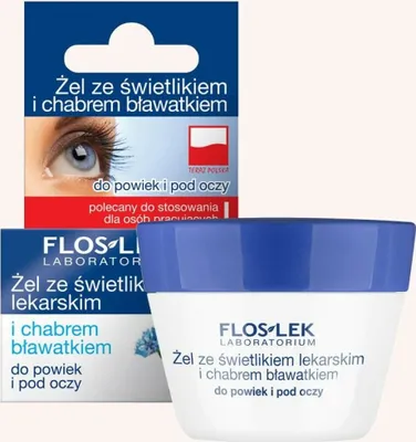 Zdjęcie produktu dla Flos-Lek Żel Pod Oczy Ze Świetlikiem I Chabrem 10 G