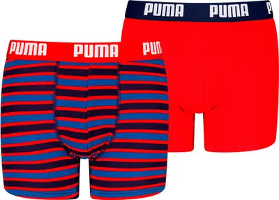 Produktbild von Puma Everyday Striped Boxershorts 2 Einheiten Rot 14-15 Years Junge Rot 14-15 Years