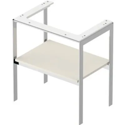 Produktbild von DURAVIT WT454003939 Metallkonsole bodenst. White Tulip