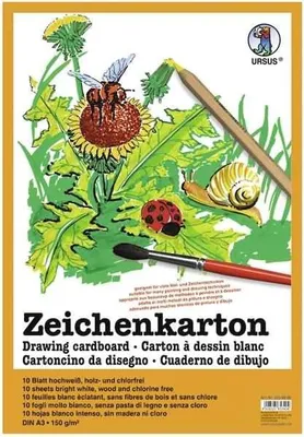 Produktbild von Zeichenkarton 150g/qm A3 VE=10 Blatt