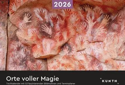 Produktbild von Orte voller Magie - KUNTH Tischkalender 2026