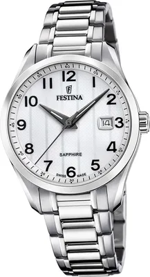 Produktbild von Festina Herren Uhr Swiss Edelstahlarmband silber D2UF20026/1