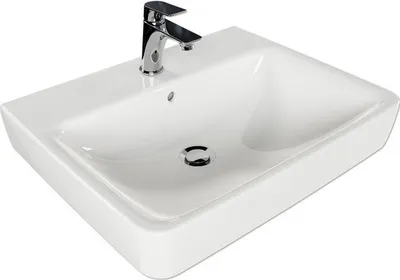 Produktbild von Pelipal Waschtisch Quickset 919/923 60 x 48 cm weiß glänzend 980.996015