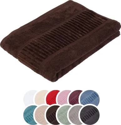 Produktbild von liebling Duschtuch Bio Baumwolle, Serie Organic, 500 gr. / m², 70 x 140 cm, 60 Grad, formstabil,  saugstark, schnelltrocknend, braun