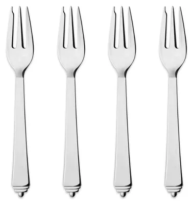 Productafbeelding van Georg Jensen - Pyramide taartvork, set van 4 stuks