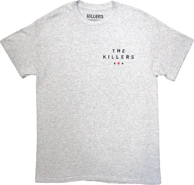 Obrázek produktu pro The Killers - Tričko pro muže/dámy Uni RO13056 (M) (Grey)