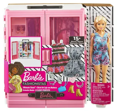 Zdjęcie produktu dla Barbie Fashionistas Ultimate Closet Lalka i akcesoria