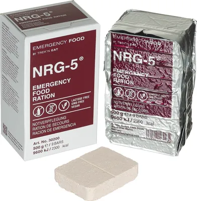 Produktbild von TREK'N EAT NRG-5 - Notverpflegung 9 Riegel - 500 g