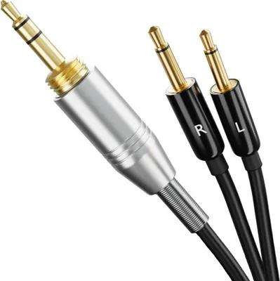 Image de Câble Audio de Remplacement Compatible avec Sennheiser HD212 Casque Écouteurs