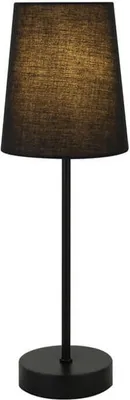 Produktbild von HOME DELUXE Tischlampe VANA - Schwarz | Tischlampe, klassische Tischlampe, schwarze Lampe