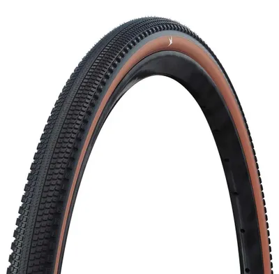 Immagine prodotto di Pneumatico Schwalbe G-One Comp HS634, misura 28x1.50 (40-622), colore nero/marrone, con tecnologia KGuard e mescola GreenComp