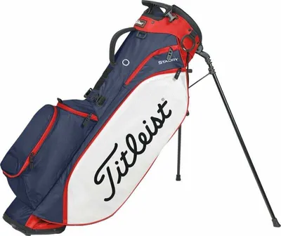 Produktbild von Titleist Players 4 StaDry Stand bag Navy/White/Red