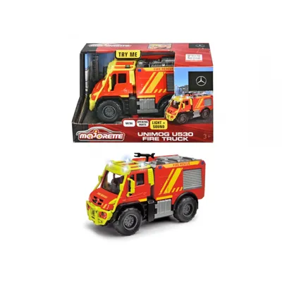 Produktbild von Majorette Spielzeugauto Feuerwehr Unimog U530 Fire Truck 213712003