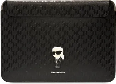 Image de Karl Lagerfeld Sleeve Klcs16Sakhpkk 16 Czarny/Black Saffiano Monogram Ikonik