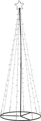 Produktbild von Star Trading 807-50, Leichte Dekorationsfigur, Schwarz, IP44, Schwarz, 170 Glühbirne(n), Nicht austauschbare(s) Leuchtmittel