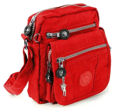 Image de Bag Street Sac à main femme rouge Nylon 15x8x18 D2OTJ215R