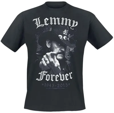 Produktbild von Motörhead T-Shirt Herren Lemmy - Forever schwarz XL