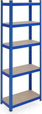 Immagine prodotto di Scaffali robusti blu con 5 livelli