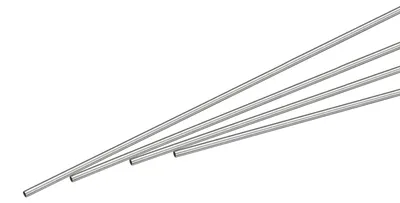 Kapillarrohr 304 Edelstahl, 0,9x0,1 mm, 250 mm, 4 Stück