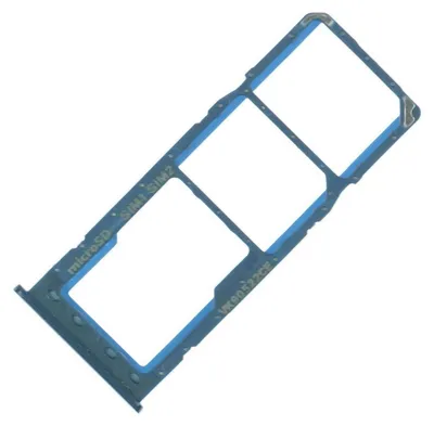 Produktbild von Samsung Galaxy A10 (SM-A105F) Sim Karten Halter Tray Fach, Blau