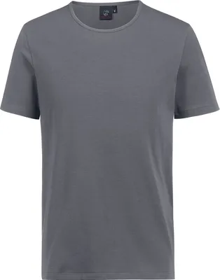 Produktbild von Greiff SHIRTS Herren T-Shirt Kurzarm Rundhals Regular Anthrazit L