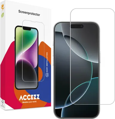 Produktbild von Accezz Full Cover Screen Protector aus gehärtetem Glas iPhone Air