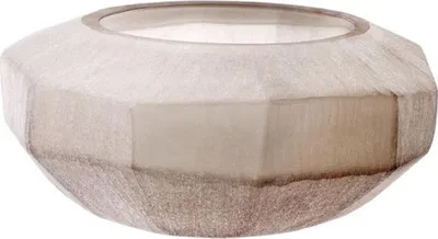 Produktbild von Casa Padrino Luxus Schüssel Sandfarben Ø 36 x H. 15 cm - Luxus Wohnzimmer Dekoration
