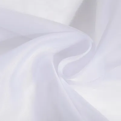 Produktbild von Gerster Store Laura mit Smokband, variabel B = 450 x H =150 cmTransparent Voile Uni weiß