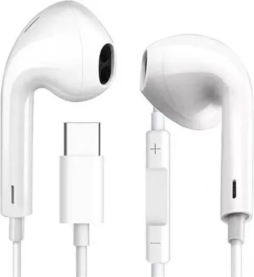 Obrázok produktu pre Platinet Fiesta Earphones With Mic Usb-C White