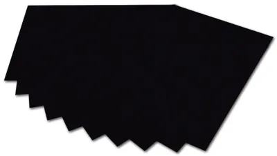 Produktbild von Folia Paper - Fotokarton Folia 2Z 50x70cm 300gr Nr90 Black | Außenschachtel ein 10 Stück