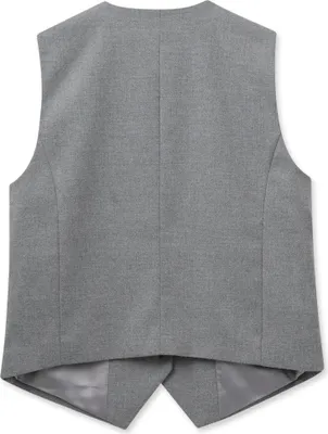 Produktbild von MMElene Caia Damen Weste aus Polyester-Viskose-Elasthan-Mix in Sharkskin