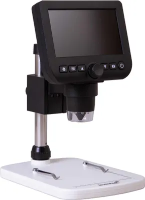 Obrázok produktu pre Levenhuk DTX 350 LCD, Digitálny mikroskop, Čierna, Biela, Plast, LCD, 10,9 cm (4.3"), Microsd (transflash)
