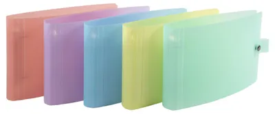 Produktbild von Exacompta Ringbuch 2 Ringe 30mm DIN A5 Chromaline Pastell sortiert