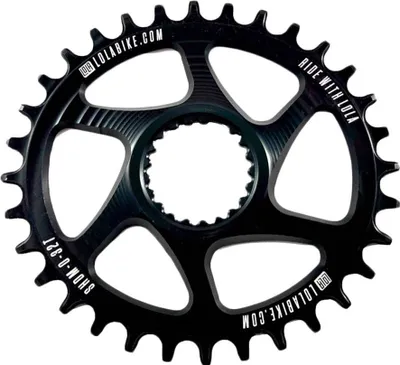 Produktbild von Lola Shimano Dm Ovales Kettenblatt Schwarz 34t Schwarz 34t