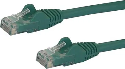 Image de StarTech.com 1m Cat6 Gigabit UTP Patch Cable Snagless - Câble réseau Cat.6 RJ45 avec manchon de protection - vert - St/St - Câble patch - RJ-45 (M) à RJ-45 (M) - 1 m - UTP - CAT 6 - sans crochet - vert