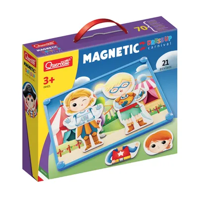 Produktbild von Quercetti Magnetische Aankleedpuzzel