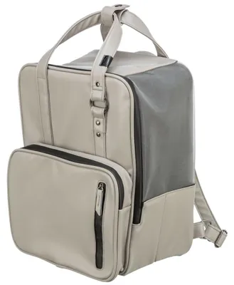Produktbild von TRIXIE Rucksack CityStyle - hellgrau - 30 × 20 × 40 cm
