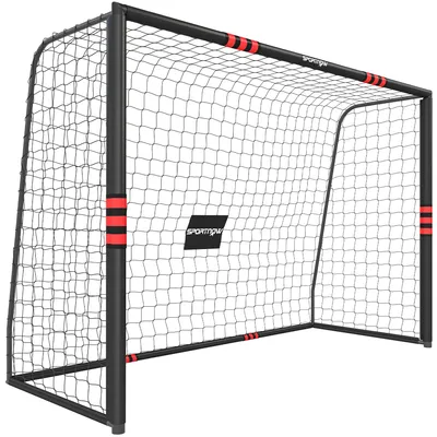 Produktbild von Fußballtor für Garten 300 x 200 cm Robustes Outdoor Tor mit Tornetz Polsterung Erdhaken Anti-Rost Beschichtung