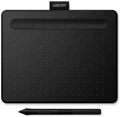 Produktbild von Wacom Intuos Small mit Bluetooth Grafiktablett schwarz