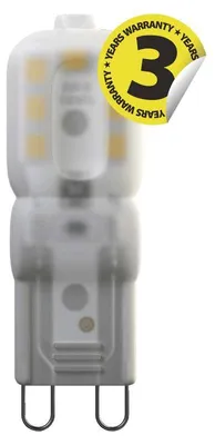 Produktbild von Emos ZQ9523, 2,5 W, 23 W, G9, 225 lm, 30000 h, Neutralweiß