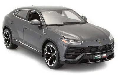 Zdjęcie produktu dla BBURAGO Lamborghini Urus, Model samochodu miejskiego, Wstępnie zmontowany, 1:18, Lamborghini Urus, Męski, Szary