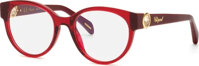 Produktbild von Chopard VCH350S Bordeaux scuro trasparente lucido 53/19/145 Damen Brillen