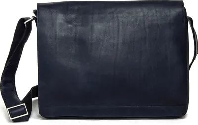 Produktbild von HAROLD'S Leder Businesstasche Umhängetasche Campo Messengerbag Dark Blue dunkelblau