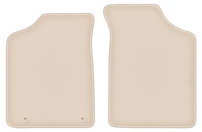 Immagine prodotto di Tappetini anteriori in velluto PREMIUM beige compatibili con Peugeot 106 (1991-2003, hatchback) – con fissaggi – su misura