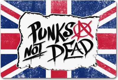 Produktbild von Punks not Dead Union Jack Fussmatte