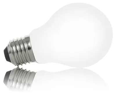 Produktbild von Kwazar Luminaire - Glühbirne E27 A60 Warmweiß, LED Birne, 6W, Milchig