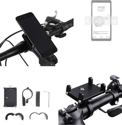 Produktbild von K-S-Trade Handyhalterung für das Fahrrad kompatibel mit HiSense A9 Halter Lenkstange Fahrradhalterung Motorrad Bike Mount Befestigung Smartphone